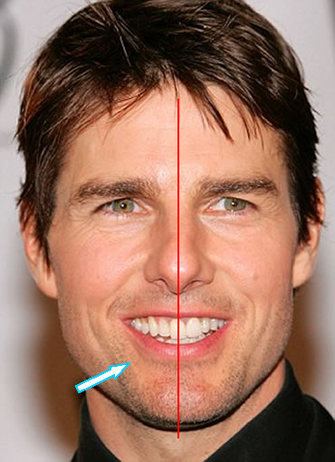 tom cruise centre line shift